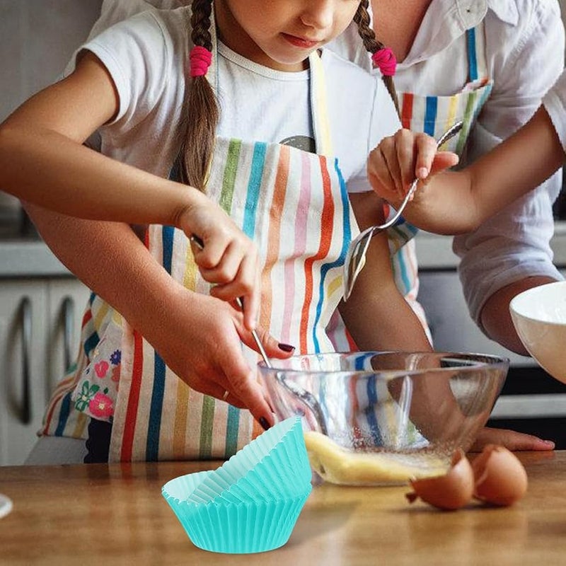 Safigle 300pcs Colorful Small Muffin Cups Greaseproof Baking Liners for Parties - Image 3